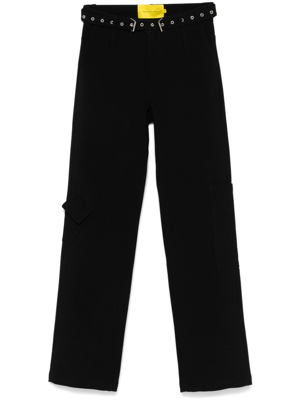 Marques'Almeida straight-leg trousers - Black