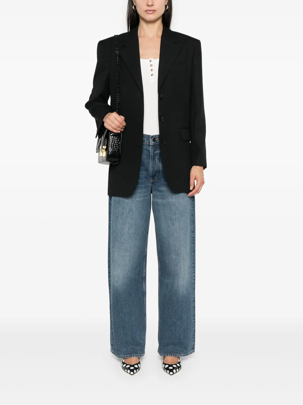 aninebing ANINE BING Jeans met wijde pijpen - Blauw