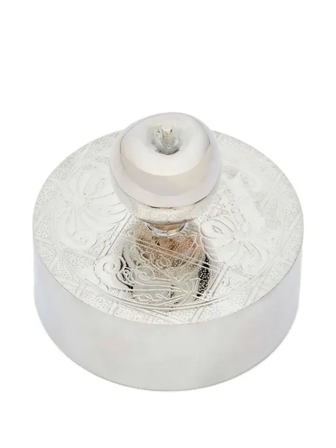 Christofle silver decorative apple paperweight