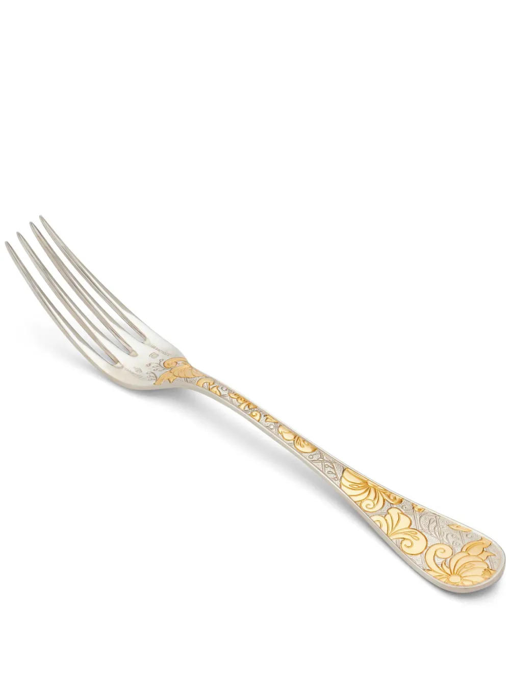 Christofle Marly dinner fork | Gold | Image 1