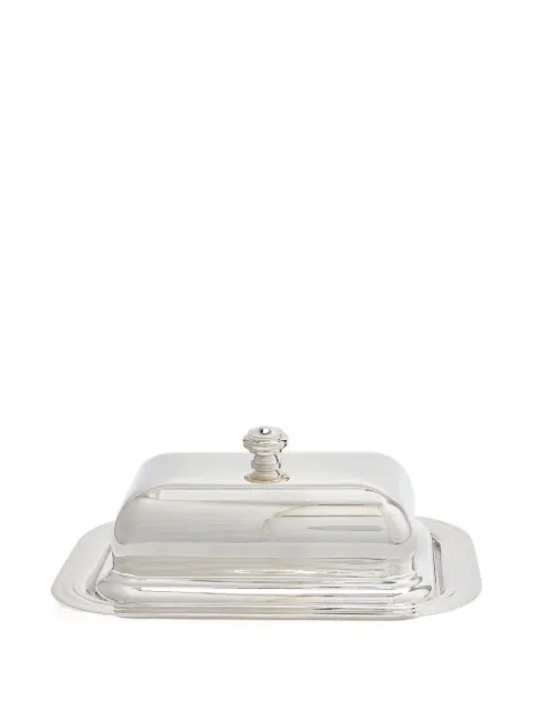 Christofle silver-plated butter dish