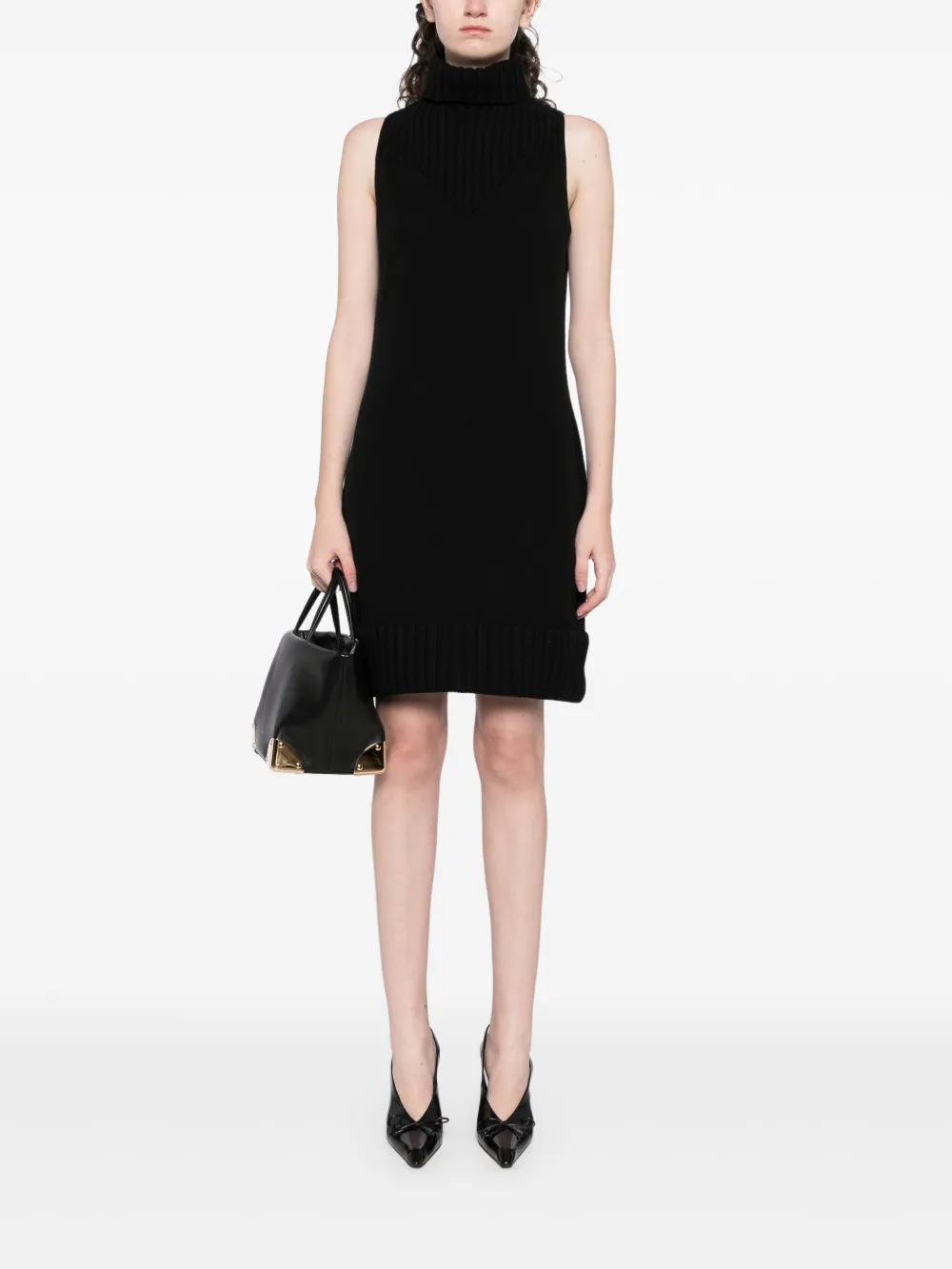 CHANEL Pre-Owned 2004 mouwloze shiftjurk - Zwart