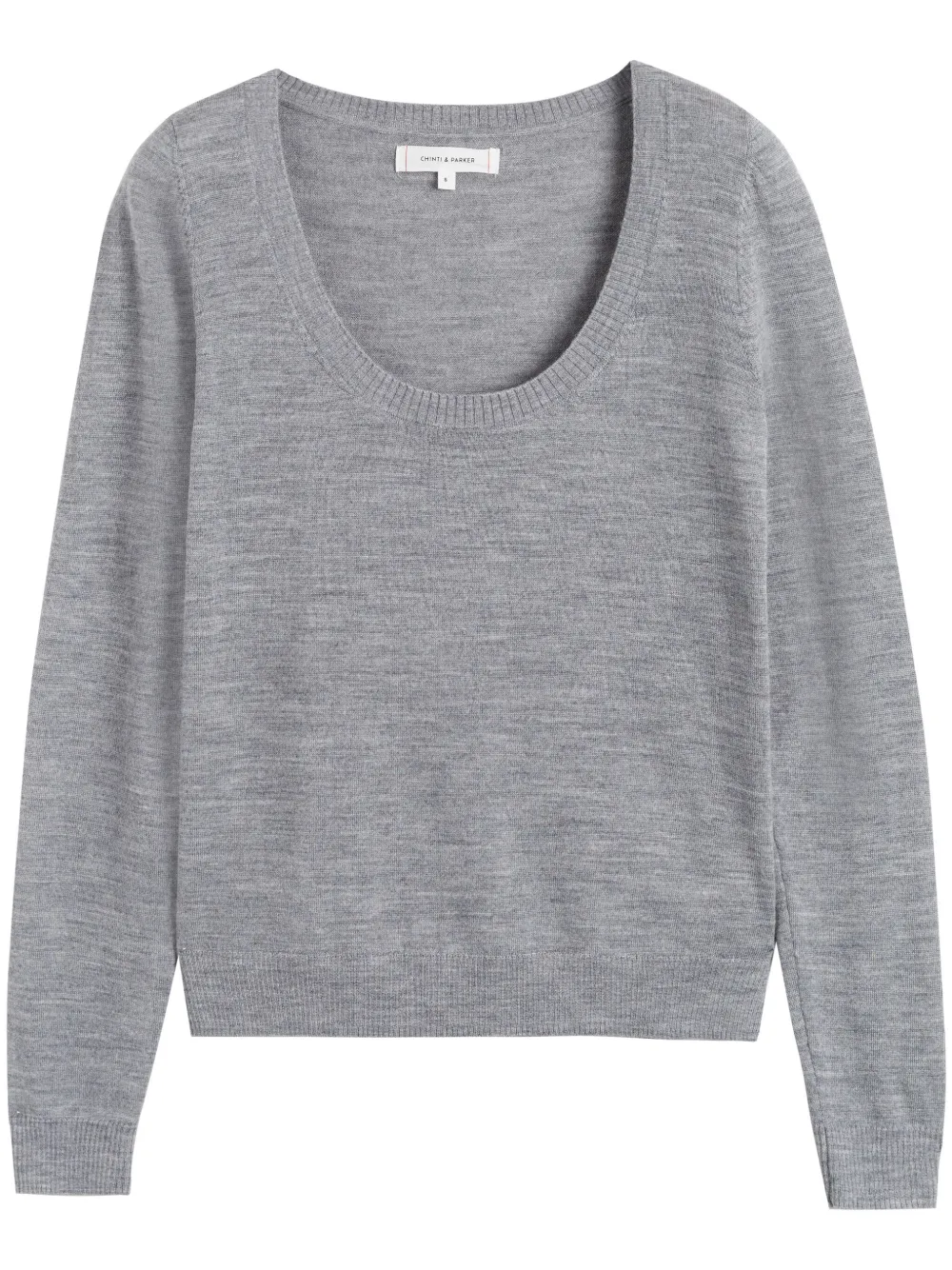 Chinti & Parker suéter con cuello redondo | gris | Image 1