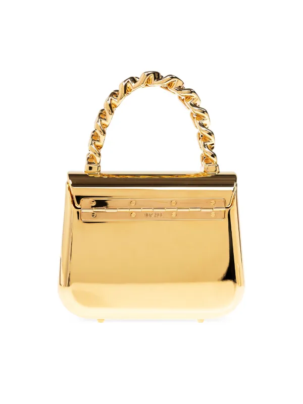 Versace Mini La Medusa Tote Bag Gold FARFETCH ID