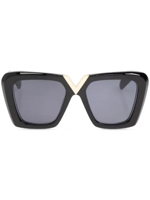 VALENTINO GARAVANI EYEWEAR نظارة شمس بشعار الماركة V المميز