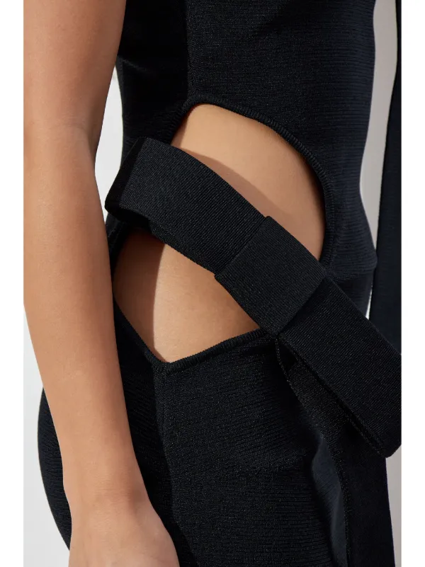 Cult Gaia Blenda Dress | Black | FARFETCH