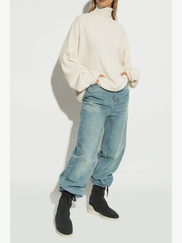 Fear Of God Moc Knit Hi Sneakers | Grey | FARFETCH display picture 2
