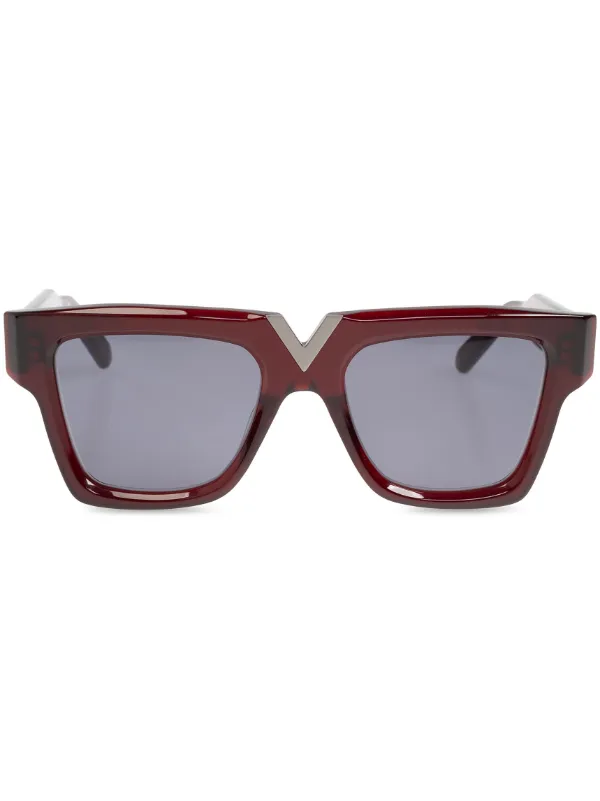 VALENTINO GARAVANI EYEWEAR スクエアフレーム サングラス VALENTINO GARAVANI EYEWEAR スクエアフレーム サングラス