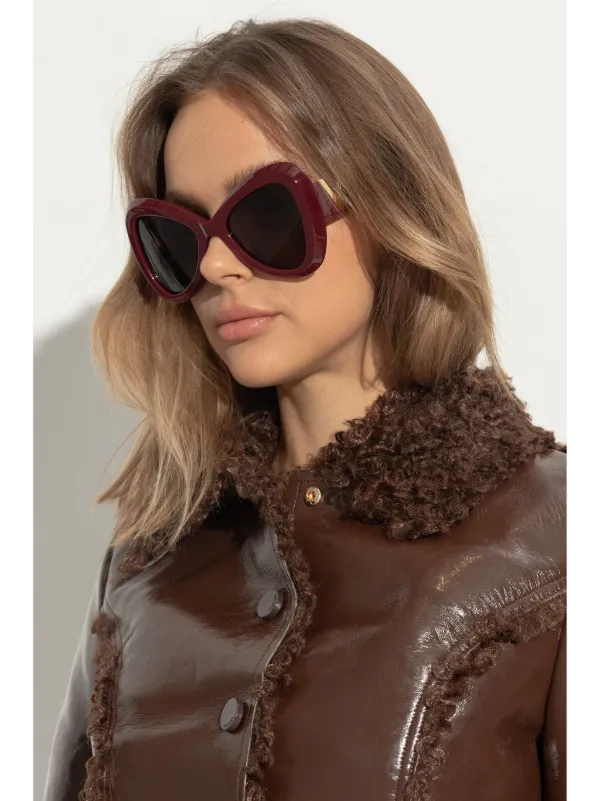 VALENTINO GARAVANI EYEWEAR オーバーサイズフレーム サングラス