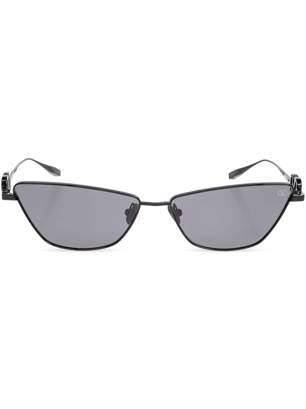 VALENTINO GARAVANI EYEWEAR VLogo zonnebril met cat-eye montuur Zwart