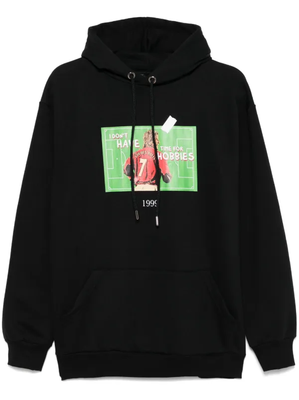 Throwback. Golden B Hoodie Black FARFETCH HK