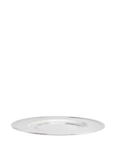 Christofle silver-plated charger presentation plate (30cm)