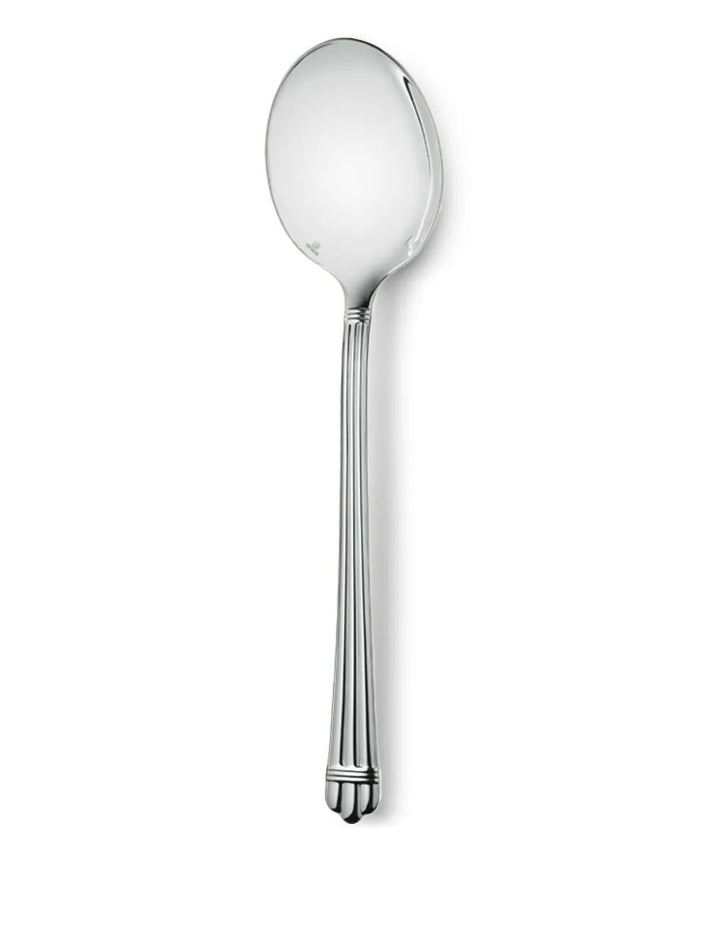 Christofle ribbed-handle spoon (28cm) | Silver | Image 1