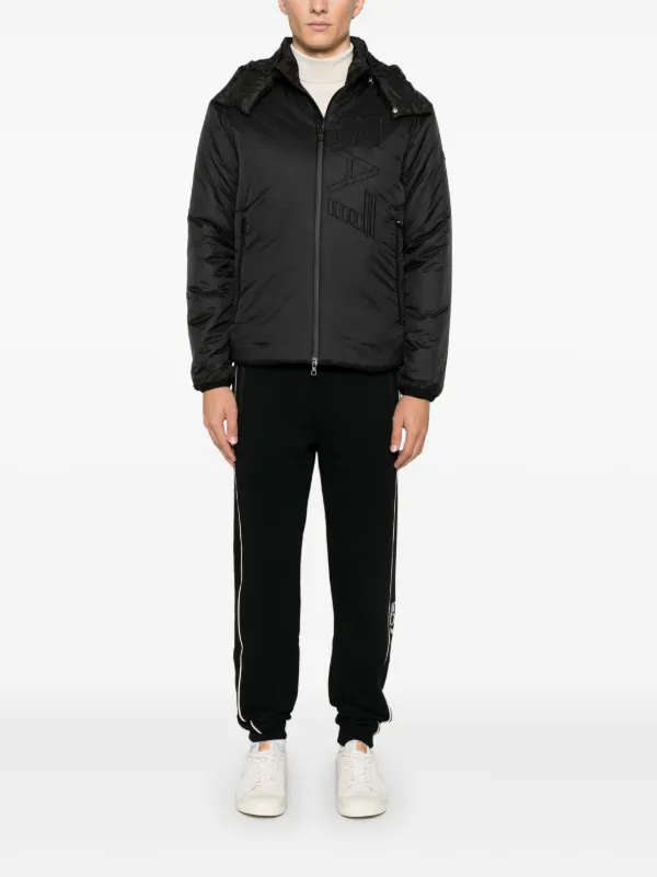 Ea7 Emporio Armani パデッドジャケット | ブラック | FARFETCH JP
