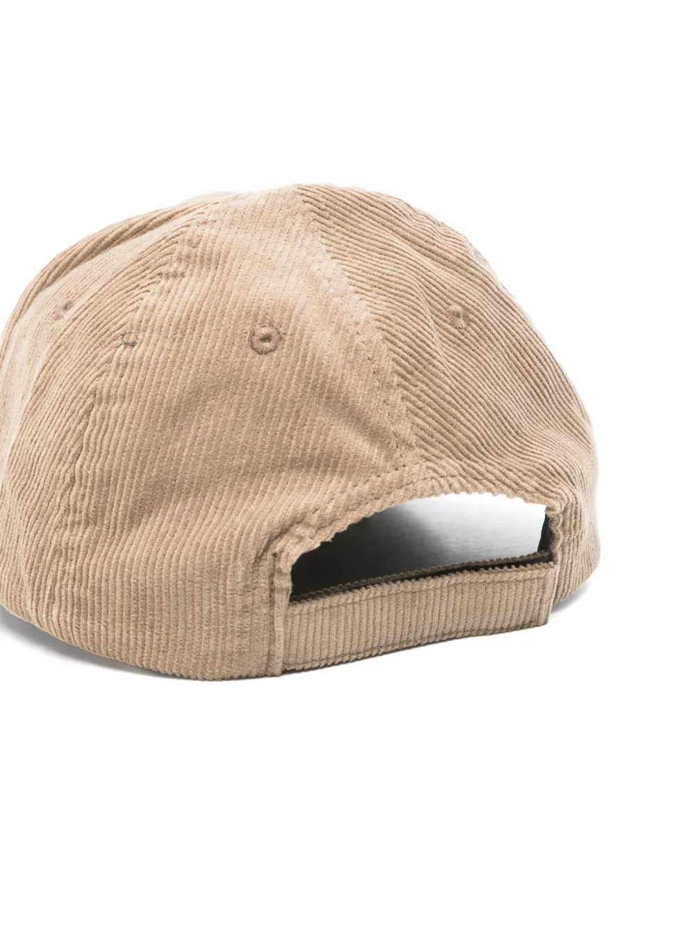 Autry embroidered-logo corduroy cap - Bruin