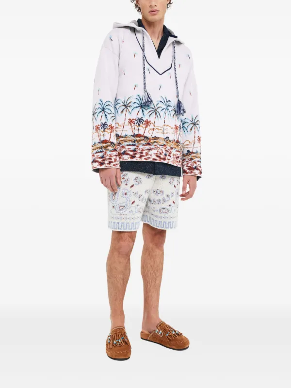 Alanui The Tale Of Hawaiian パーカー | ニュートラル | FARFETCH JP 