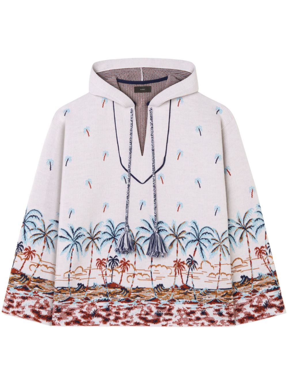 Alanui The Tale Of Hawaiian hoodie - Neutrals