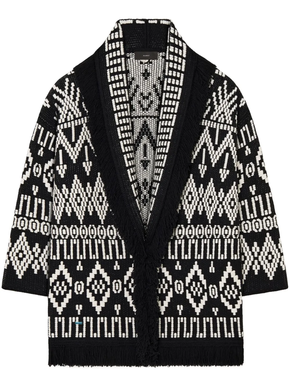 Alanui Jungle Beat cardigan – Black