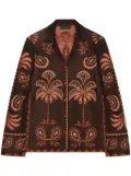 Alanui Wild Wonder shirt - Brown