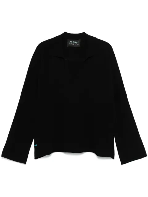 Alanui suéter estilo playera tipo polo Finest