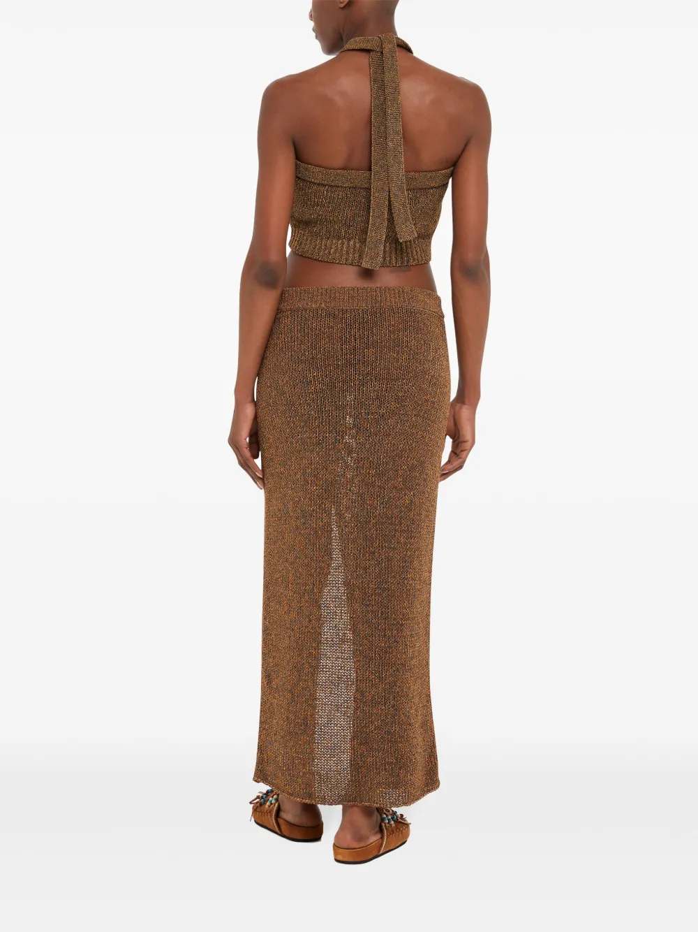 Alanui Shady Beach top Bruin