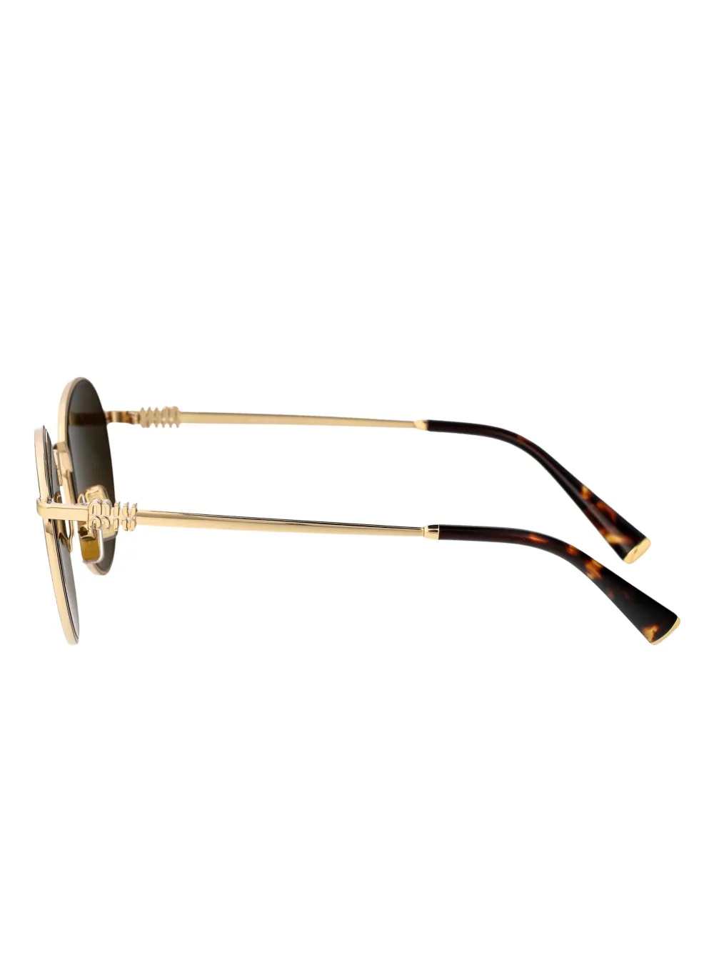 Miu Eyewear 0MU55ZS5AK09Z 5AK09Z zonnebril Goud