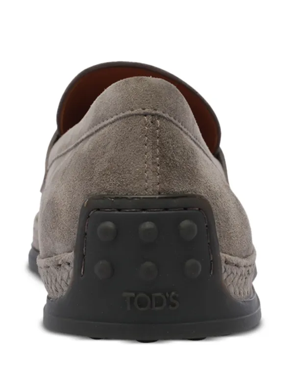2024 お歳暮【公式】 - 人気ブランド Tod's スエード JP FARFETCH | グレー | ローファー 靴