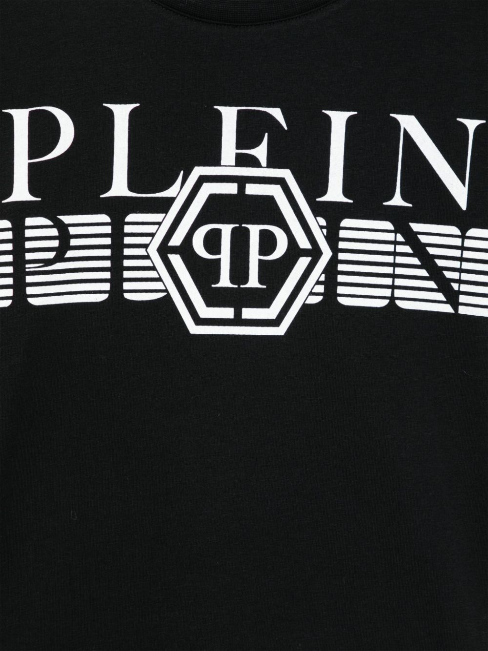 PHILIPP PLEIN JUNIOR LOGO-PRINT T-SHIRT 