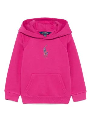 Stone Island Junior コンパスバッジ パーカー | ピンク | FARFETCH JP