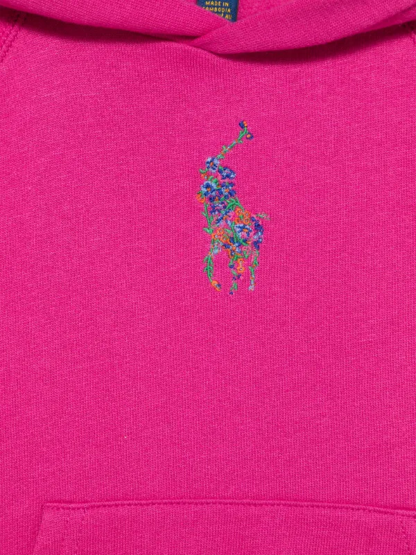 POLO RALPH LAUREN KIDS Sudadera Con Capucha y Bordado Polo Pony