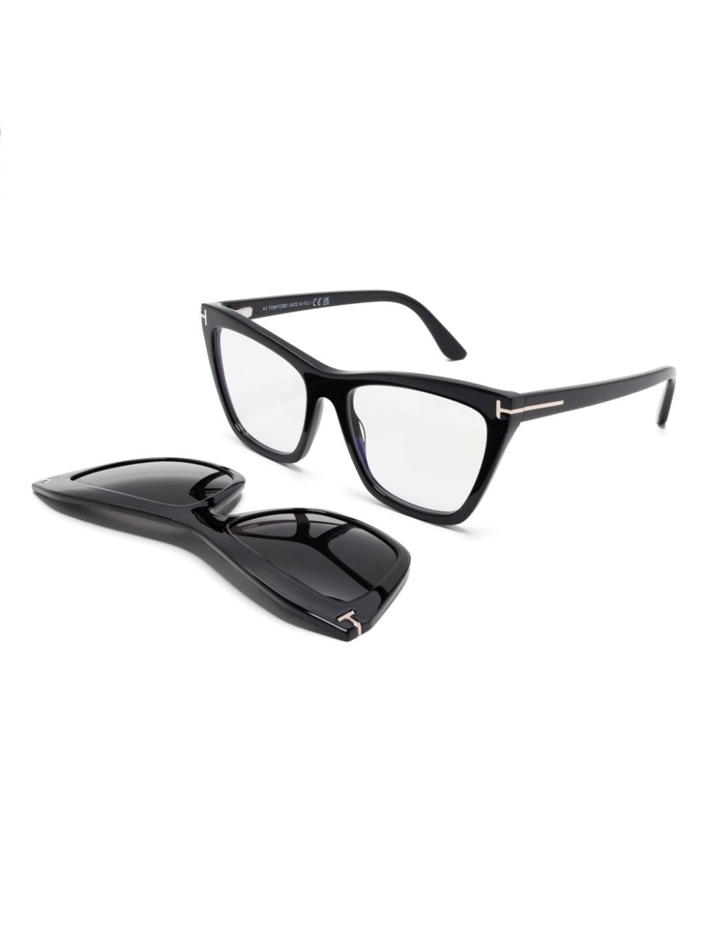 TOM FORD Eyewear Zonnebril met verwisselbaar montuur - Zwart