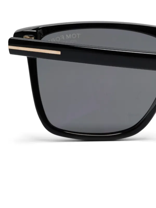 TOM FORD Eyewear スクエアフレーム サングラス | ブラック | FARFETCH JP