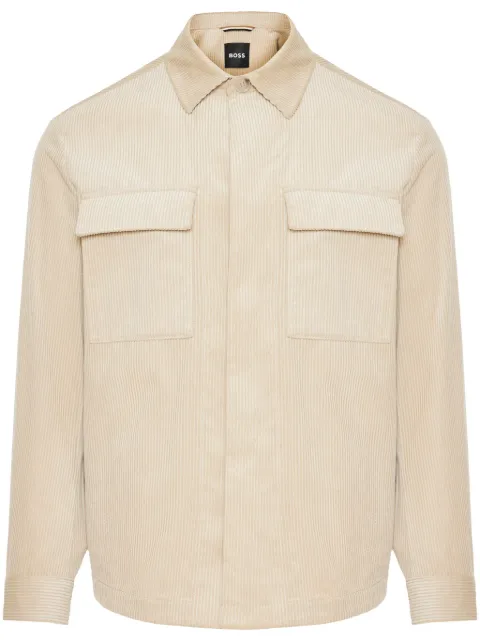 BOSS corduroy overshirt