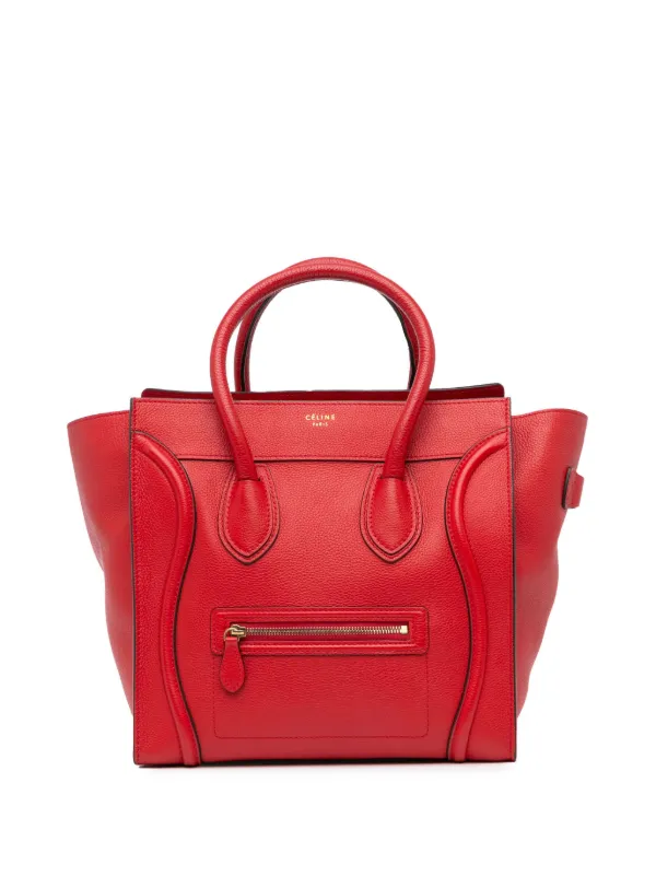 Hotsell Celine Mini Luggage Leather Tote Bag