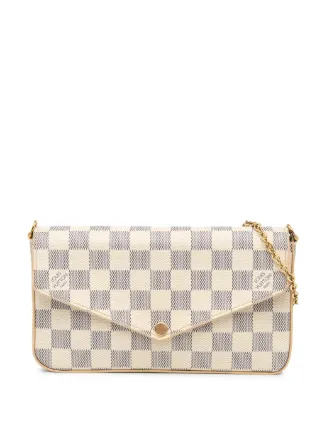 Louis vuitton small bag white sale