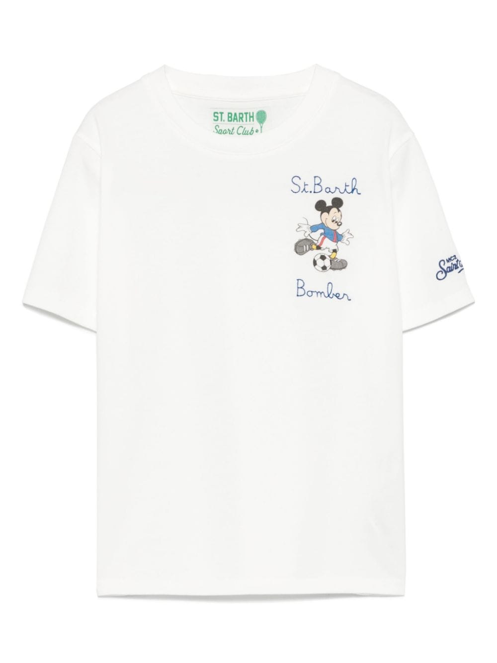 MC2 Saint Barth Kids x DISNEY Cameron T-shirt Wit