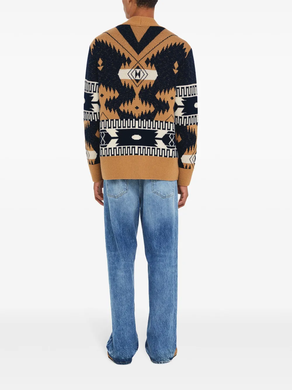 Alanui African Vibes vest Bruin