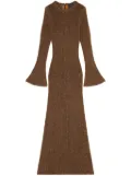 Alanui Shady beach dress - Brown