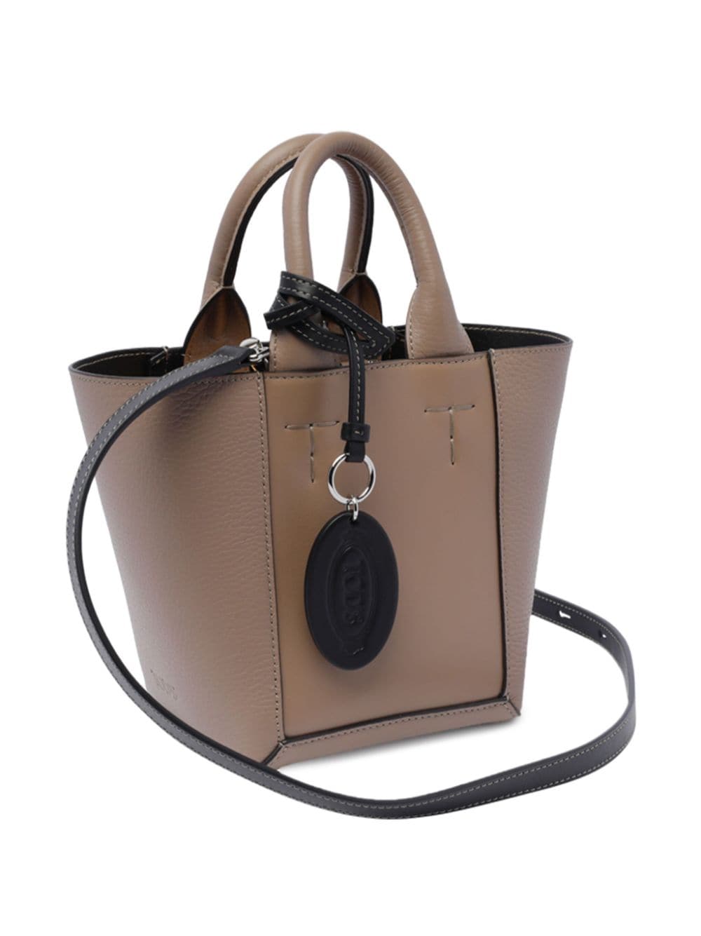 Shop Tod's Double Up Tote Bag In Neutrals