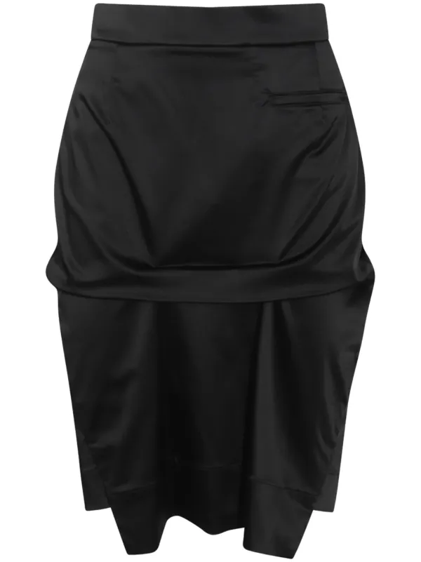 Vivienne Westwood サテン スカート | ブラック | FARFETCH JP
