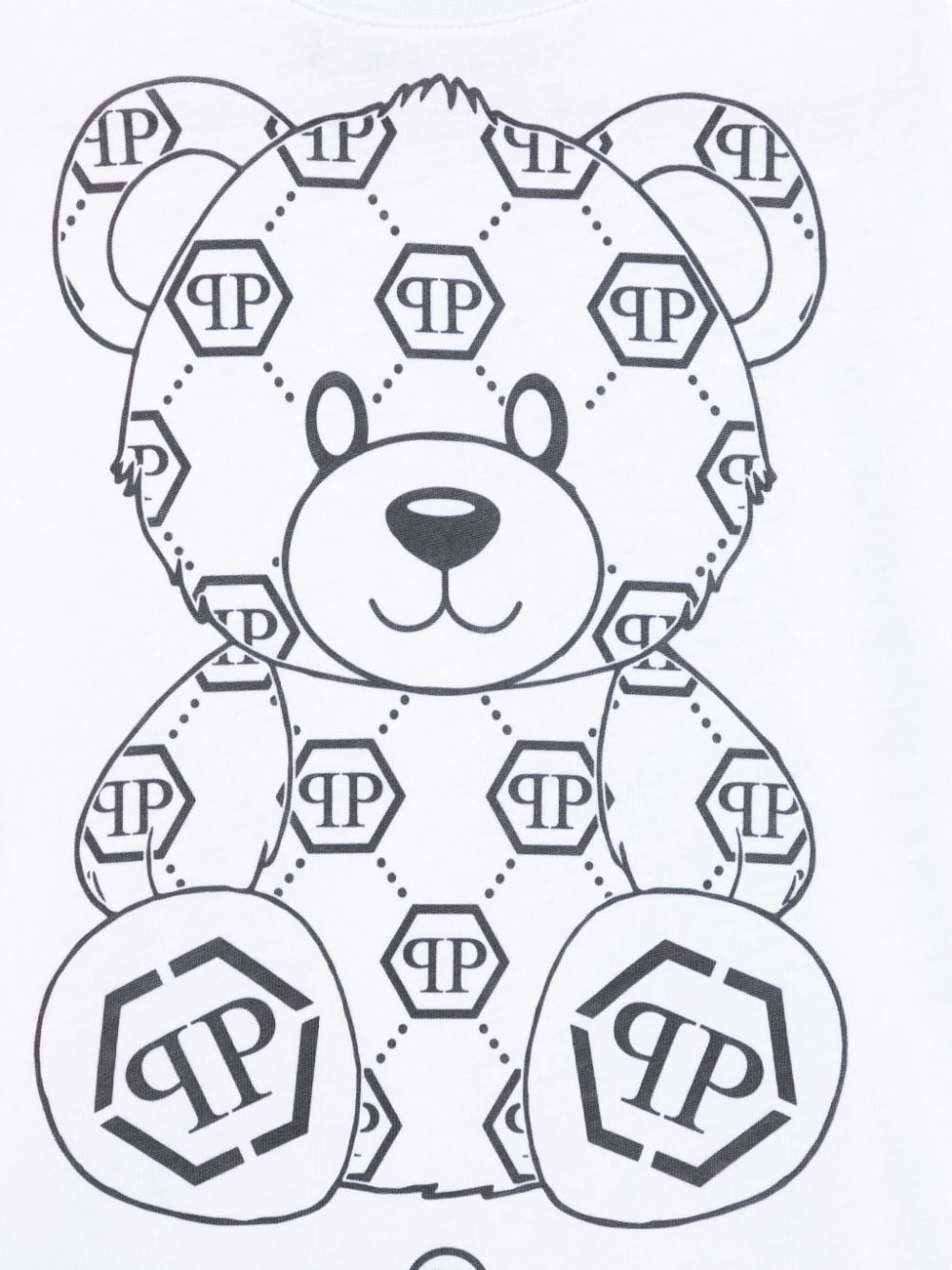 PHILIPP PLEIN JUNIOR TEDDY BEAR T-SHIRT 