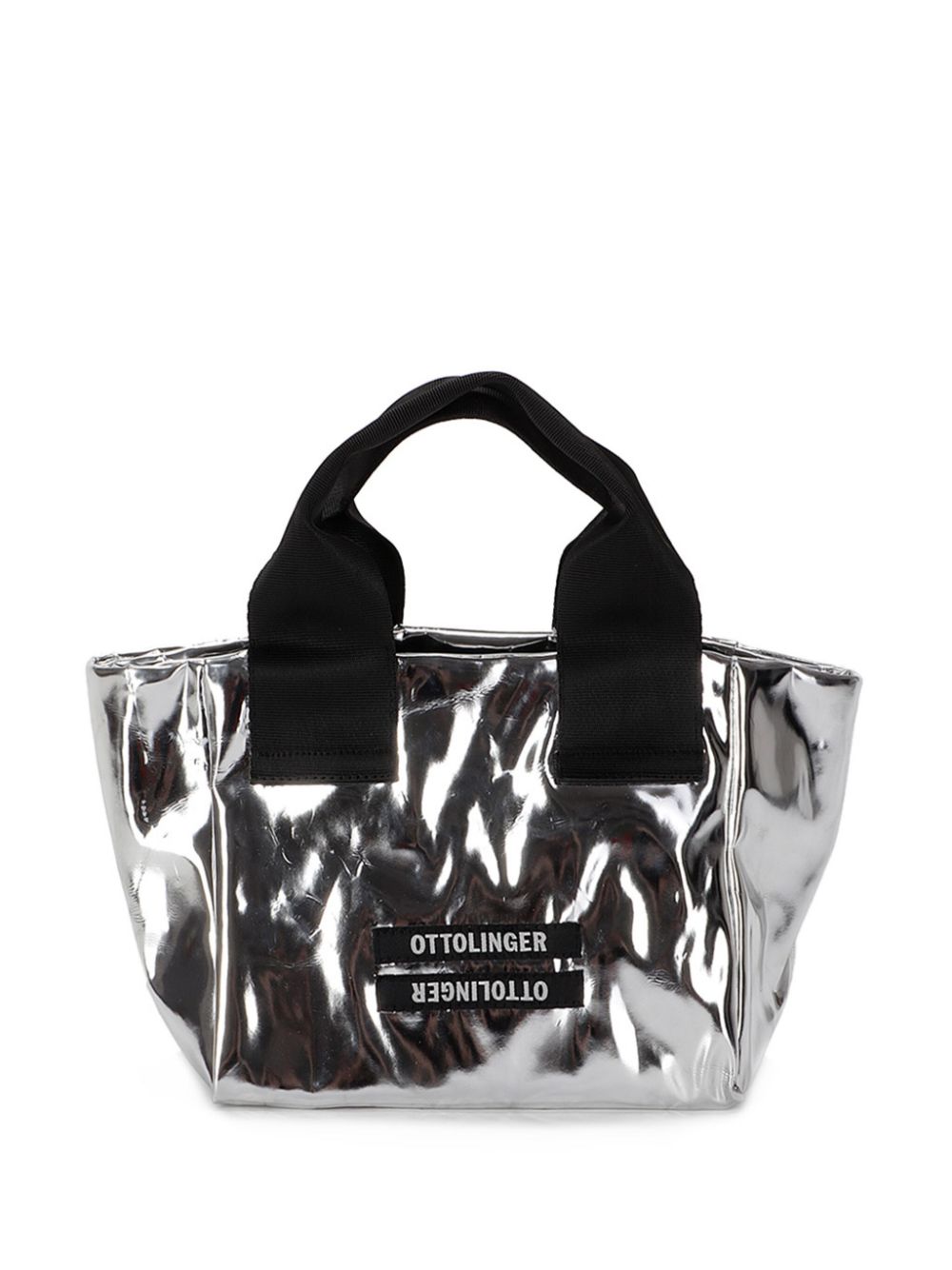 Ottolinger mini Otto tote bag - Silver