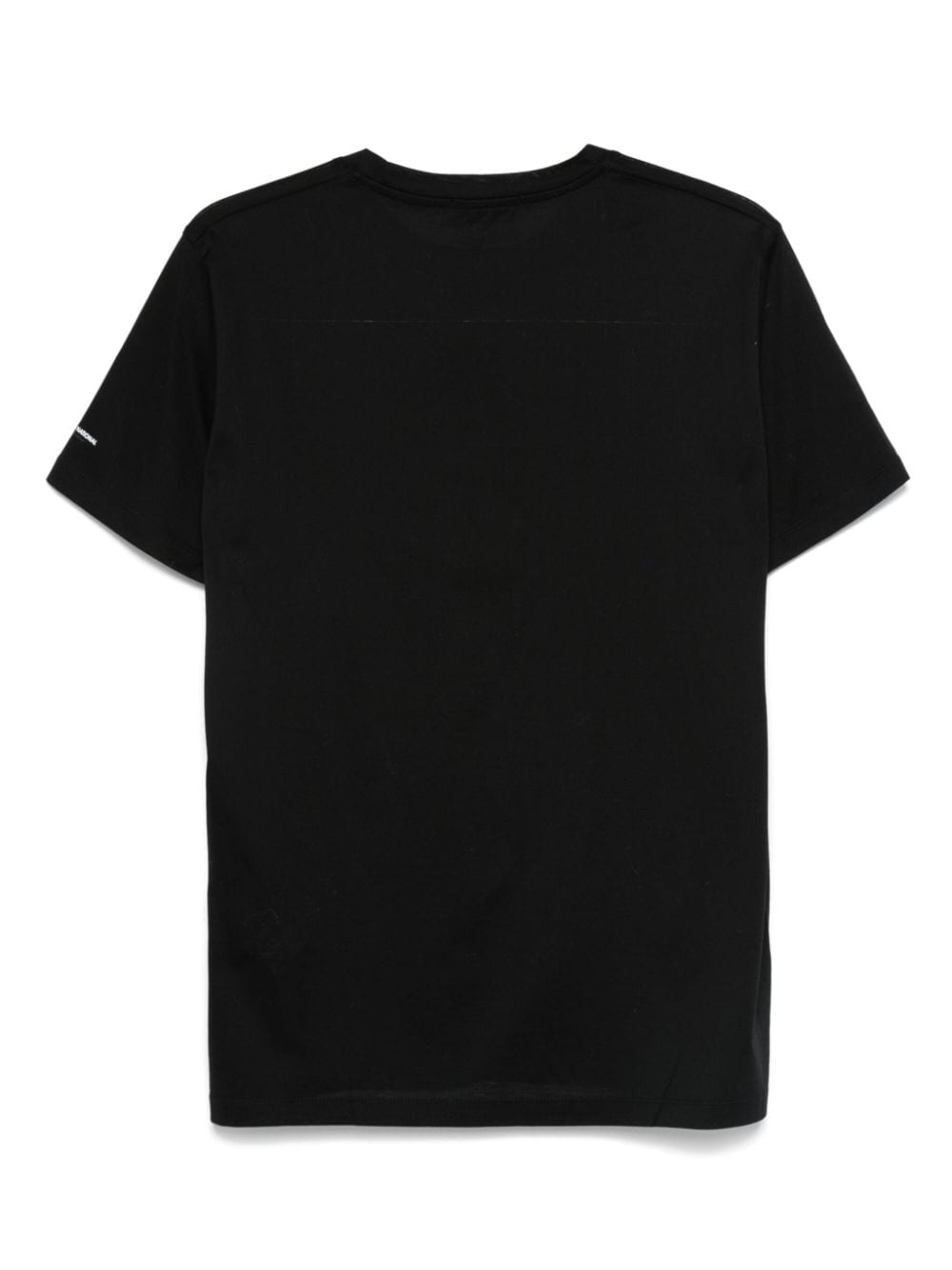 Shop Costume National Contemporary Cotton T-shirt In 黑色