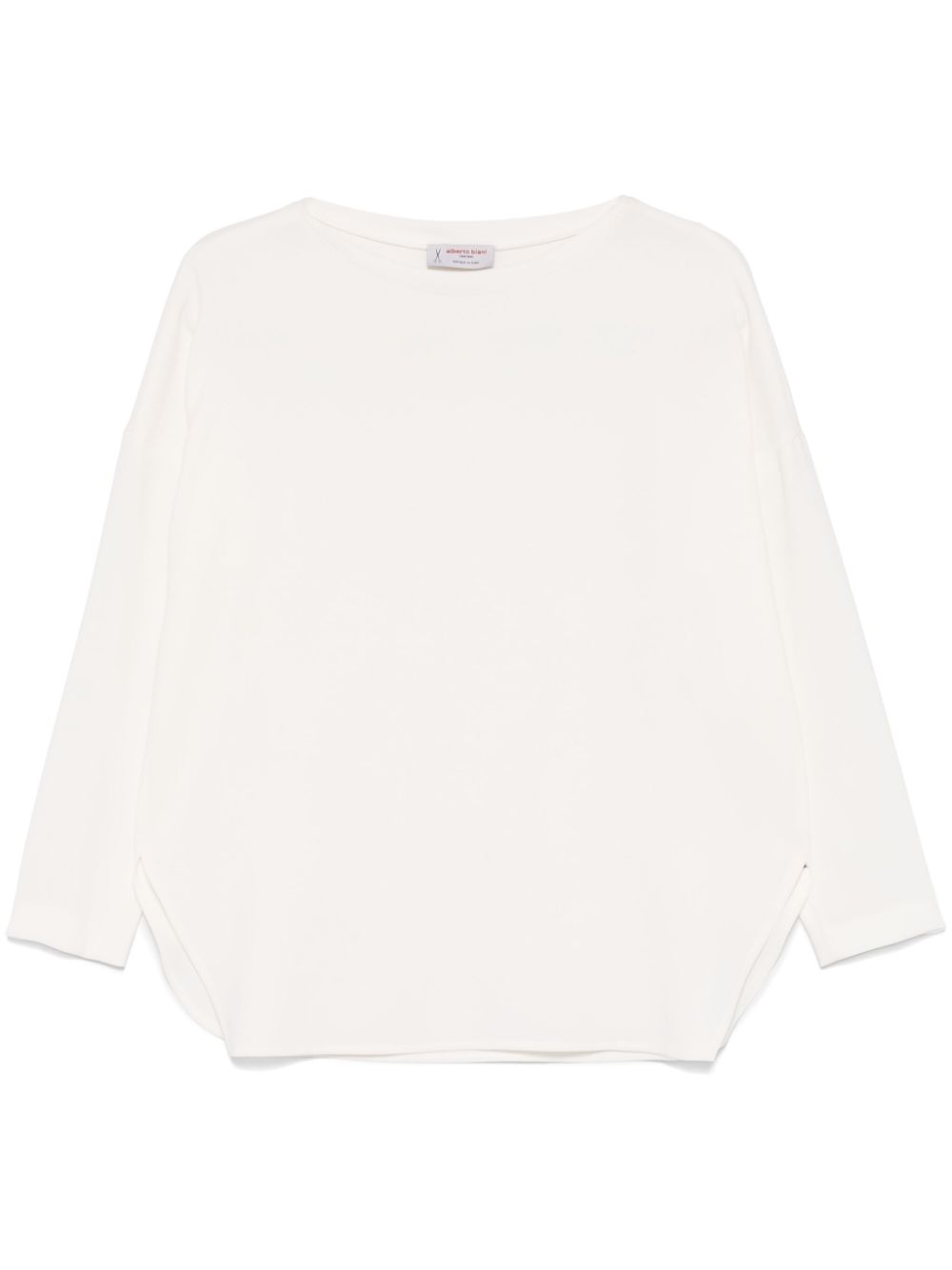 Alberto Biani crepe-texture blouse - White