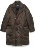 DSQUARED2 down coat - Brown