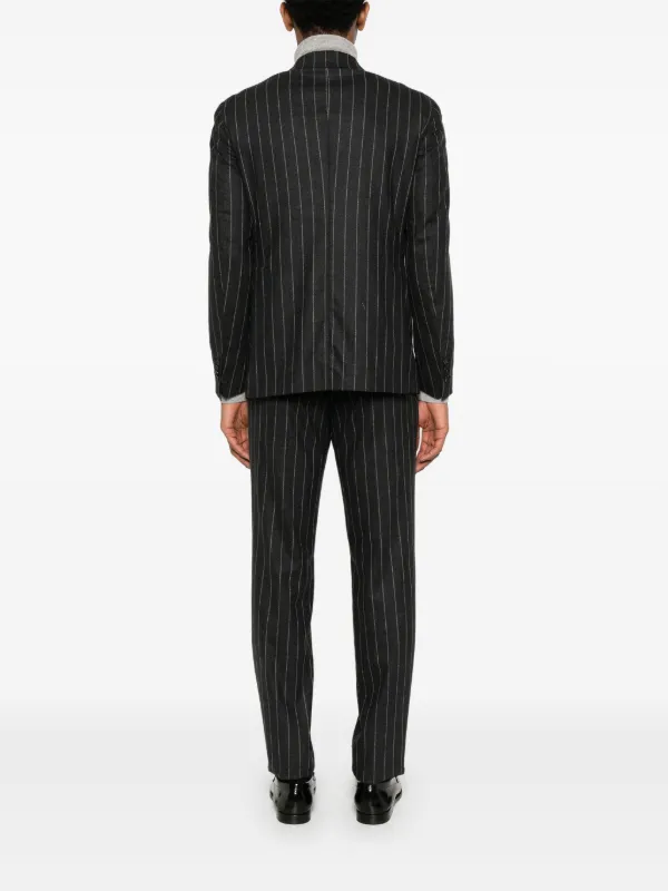 Tagliatore Pinstriped Suit | Grey | FARFETCH