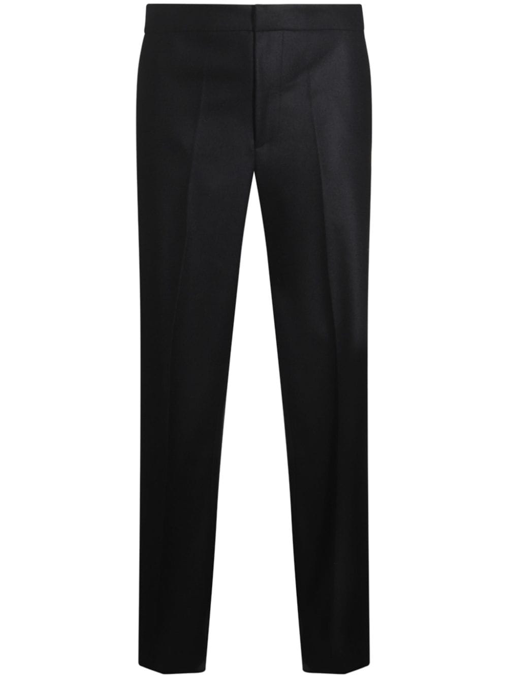 Jil Sander wool straight-leg trousers Zwart