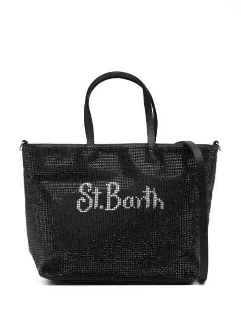 MC2 Saint Barth Kids rhinestone-embellished tote bag