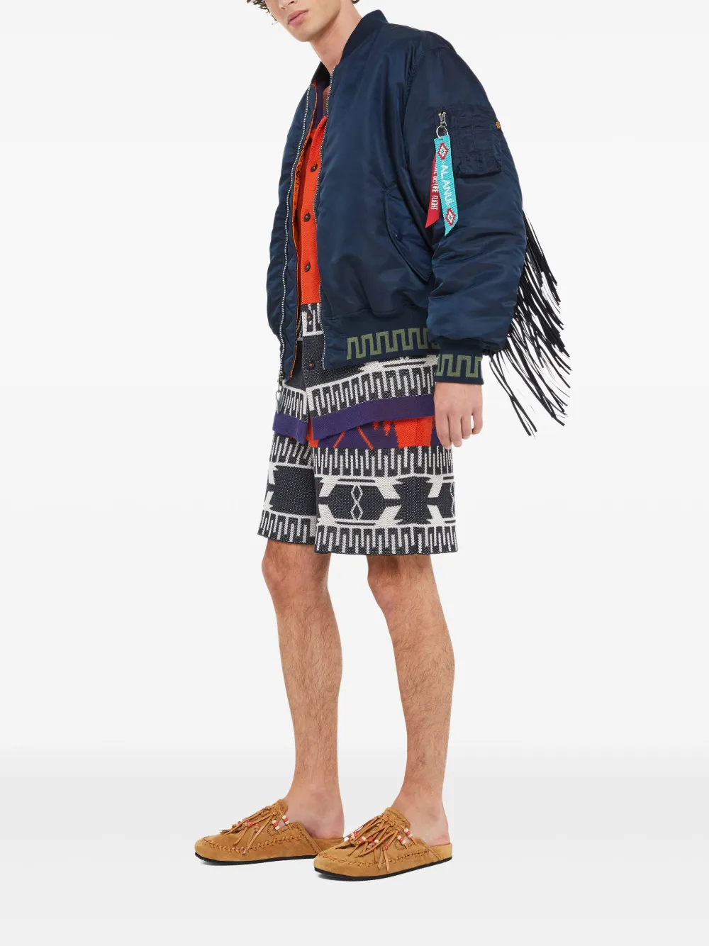 Image 4 of Alanui Bomber ALANUI x Alpha industries