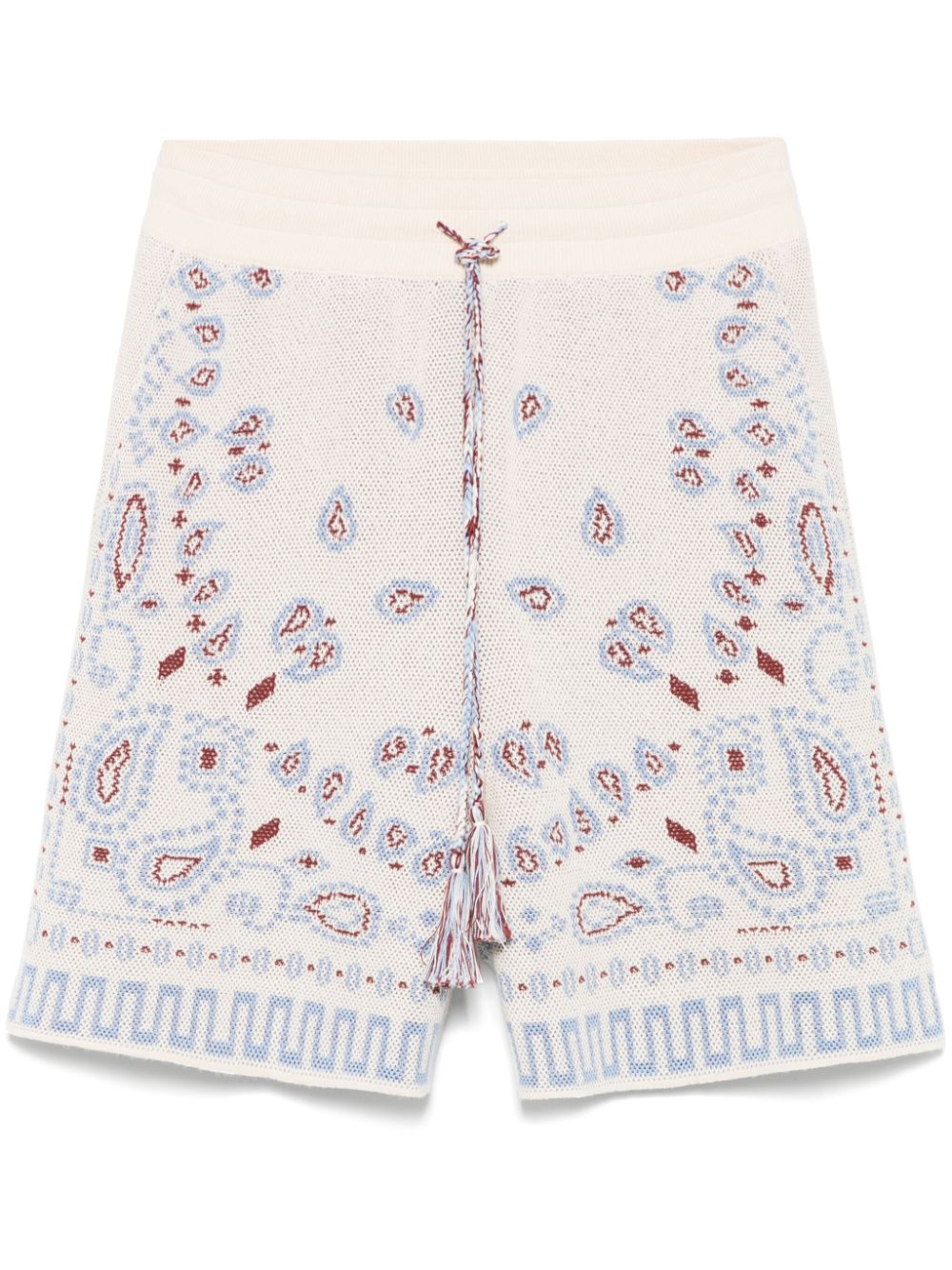 Alanui bandana-print shorts - Neutrals